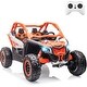 preview thumbnail 31 of 46, 2 Seats Ride on UTV with Remote Control for Kids, Max Load 130LBS Orange