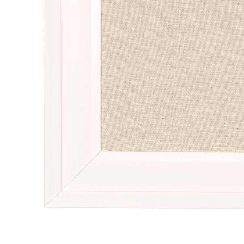 Bosc Linen Fabric Framed Pinboard