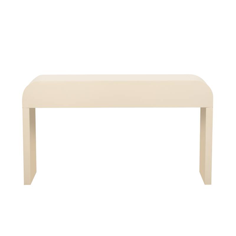 Entryway Console Table Modern Narrow Long Sofa Table Foyer Table with 2 Grooved Storage Drawers, 55''L x 14.9''W x 31.4''H