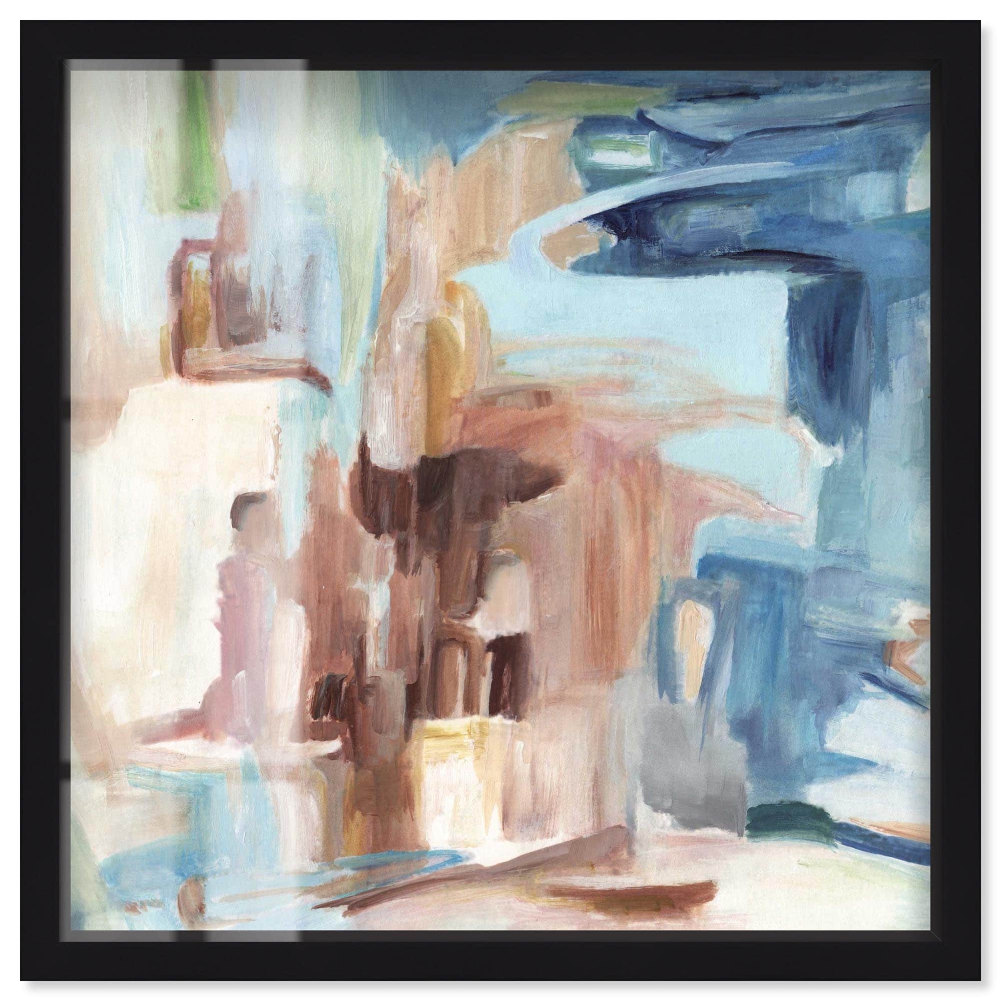 Wonder Tones Abstract Wall Decor Shadowbox Print by Art Remedy