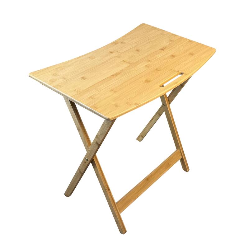 Solid Bamboo Folding Personal Table