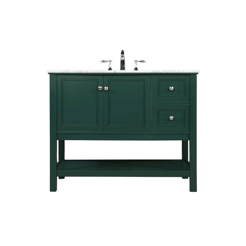Elegant Lighting VF27042 Metropolis 42" Free Standing Single Basin