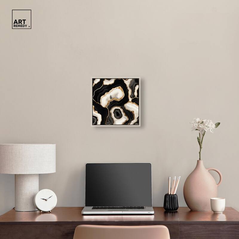 Coal Core Canvas by Art Remedy