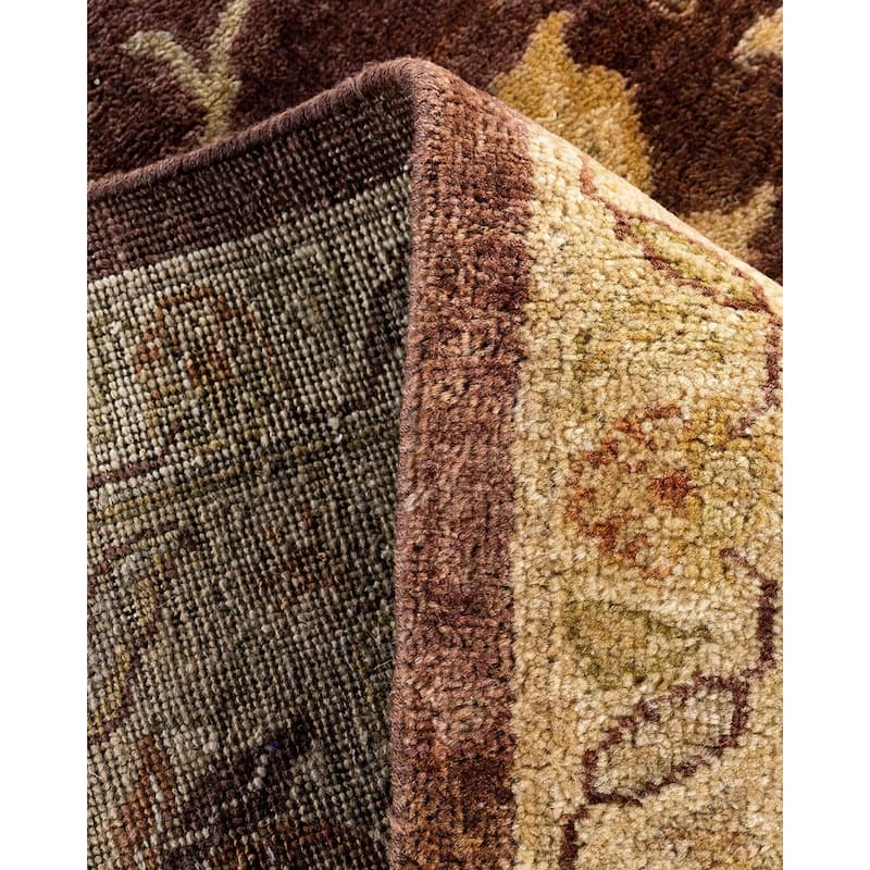 Oushak One-of-a-Kind Handmade Area Rug, Red - 9' 1" x 11' 10"