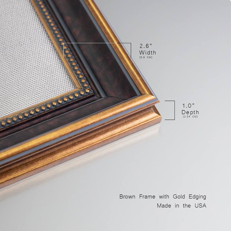 View of Vétheuil Premium Framed Canvas- Ready to Hang