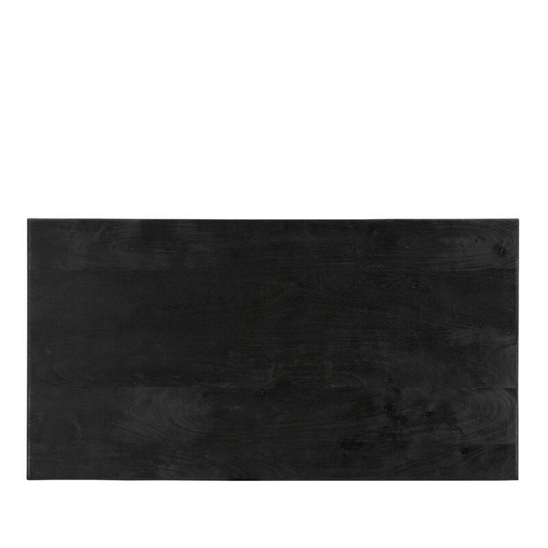 Grackle Solid Wood Coffee Table- Black - 53" X 28"