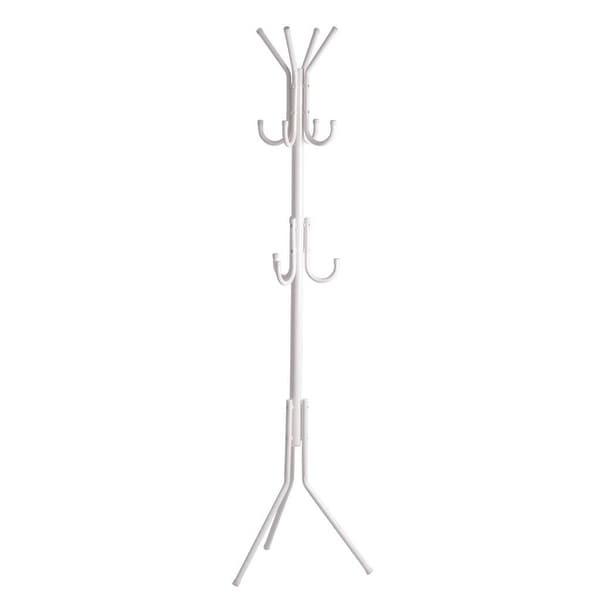 metal coat rack tree