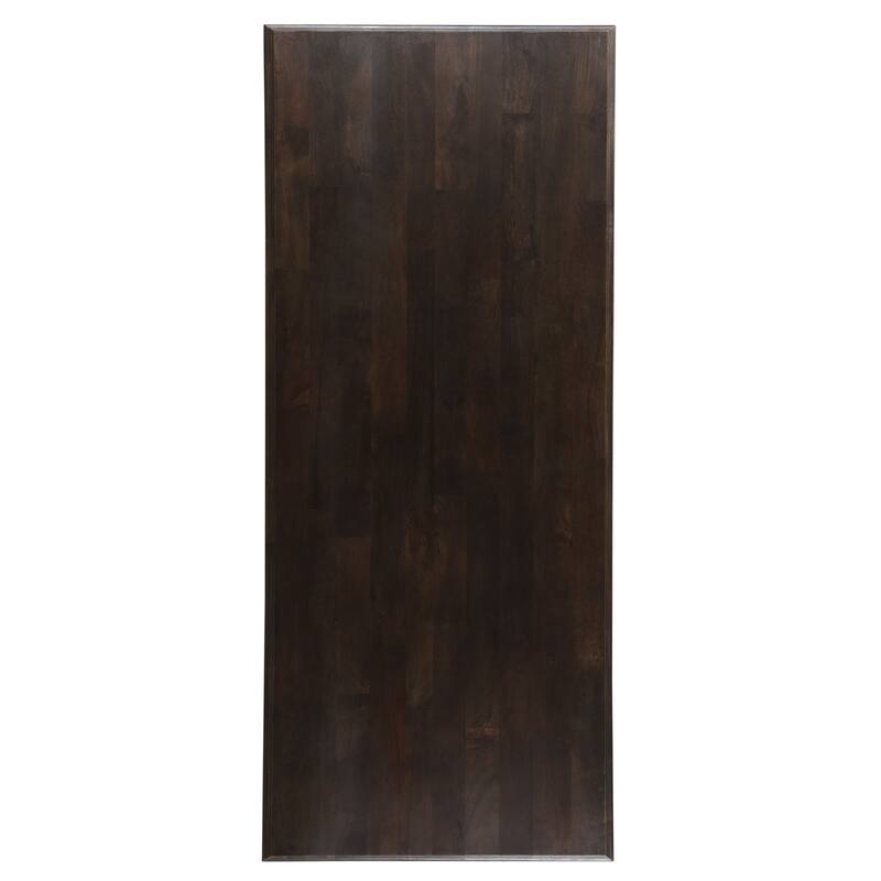Toulon Vintage Brown Rectangle Dining Table