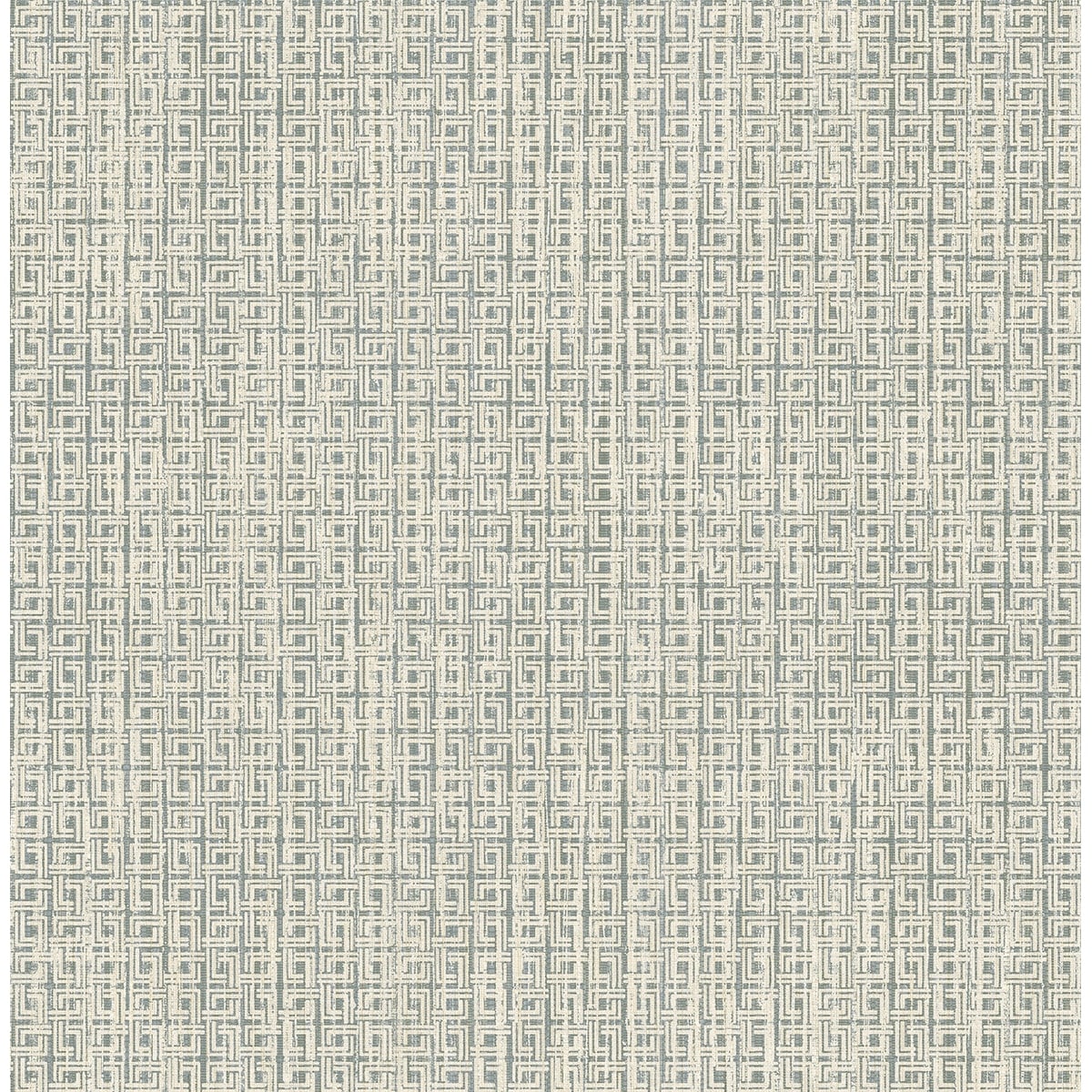 Seabrook Designs Casaba Geo Maze Unpasted Wallpaper