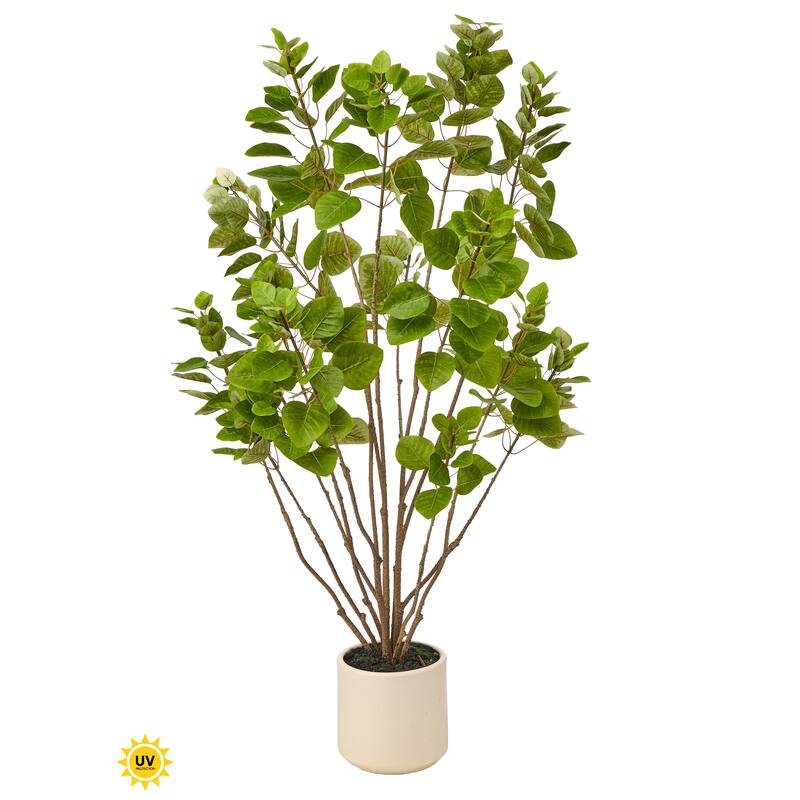 4' UV Potted Smoke Tree