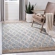 preview thumbnail 11 of 93, SAFAVIEH Handmade Natural Fiber Bethia Casual Jute Trellis Rug 10' x 14' - Light Blue - Rectangle