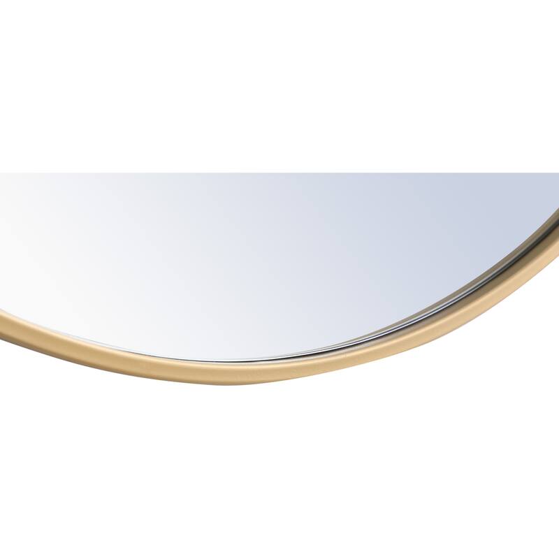 Elegant Lighting Eternity 36" Diameter Circular Metal Framed Wall