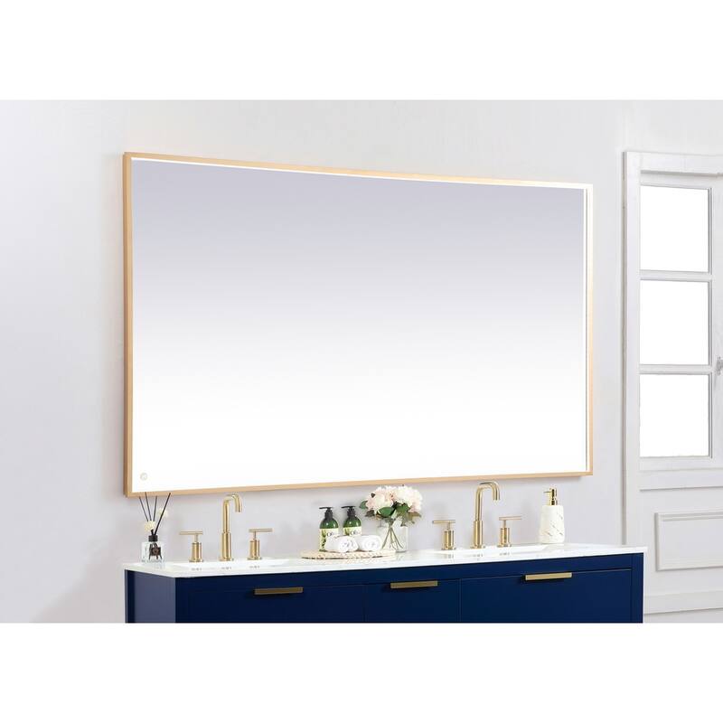 Indigo Home 42x72 inch LED mirror with adjustable color temperature
