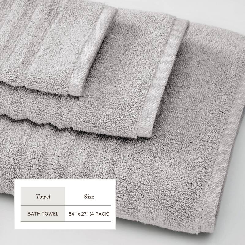 Linery & Co. Combed Cotton Bath Towel Set