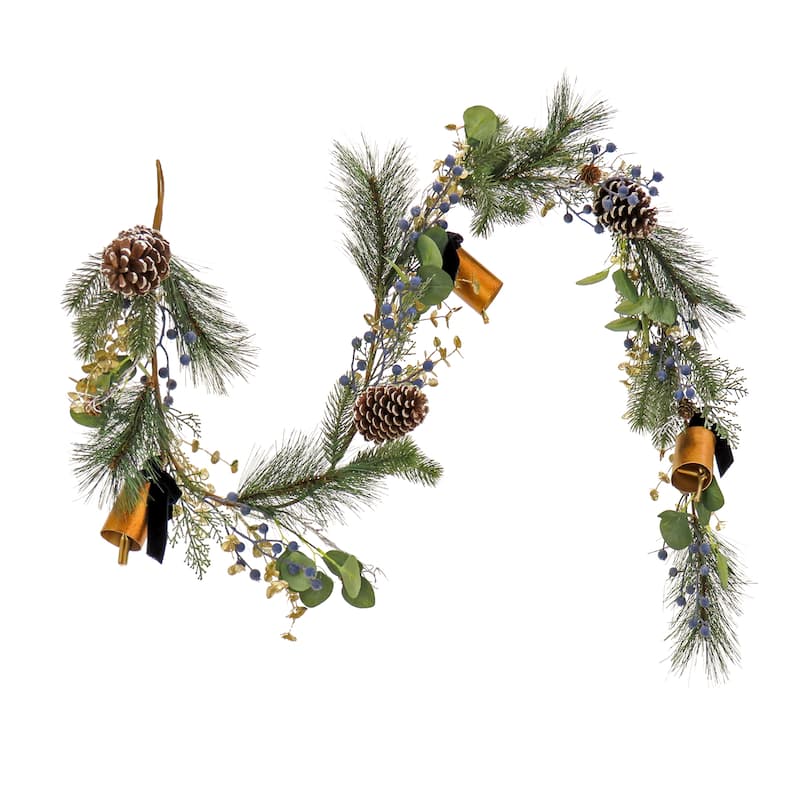National Tree Company 6 ft. HGTV Home Collection Swiss Chic Garland - 6 ft