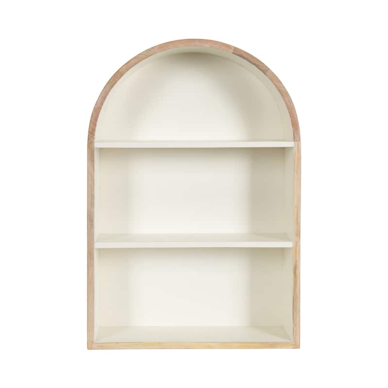 Kate and Laurel Arcott Arch Wall Shelf