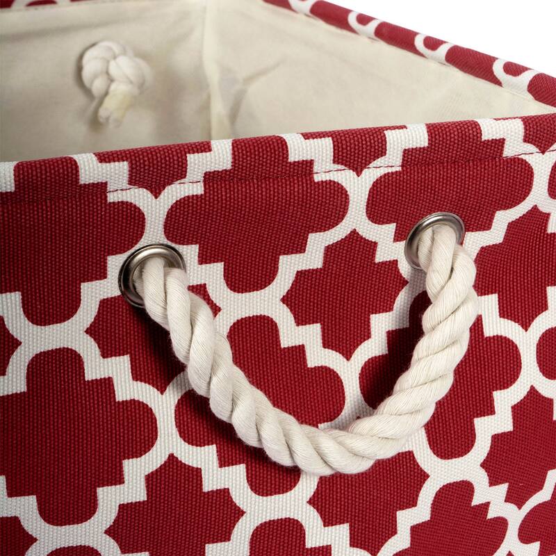 DII Lattice Decorative Storage Bin