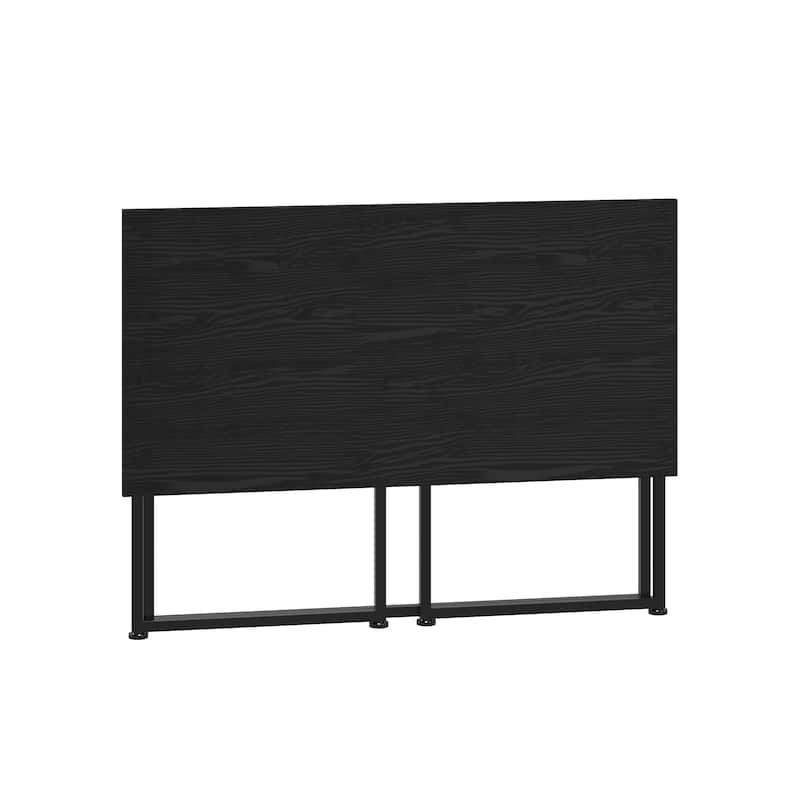 Space Saving Folding Desk - Black