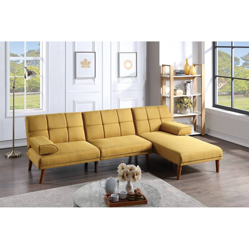 Contemporary Tufted Sofa Bed - Multi-Functional Adjustable Furniture