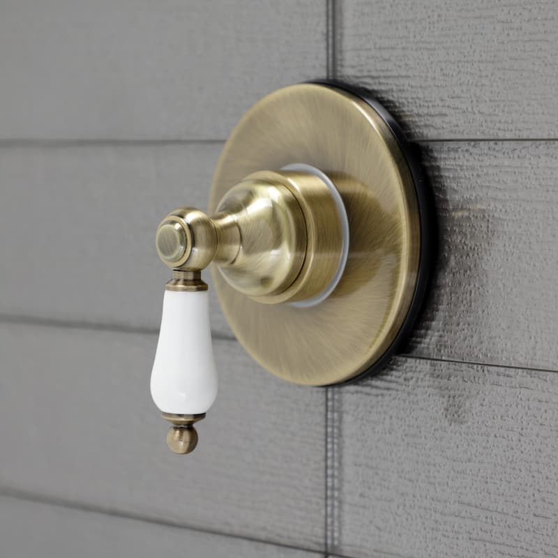 Kingston Brass Single-Handle Three-Way Diverter Valve with Trim Kit