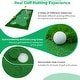 preview thumbnail 7 of 22, Costway 10 x 3.3/5 FT Golf Putting Green Professional Golf Training