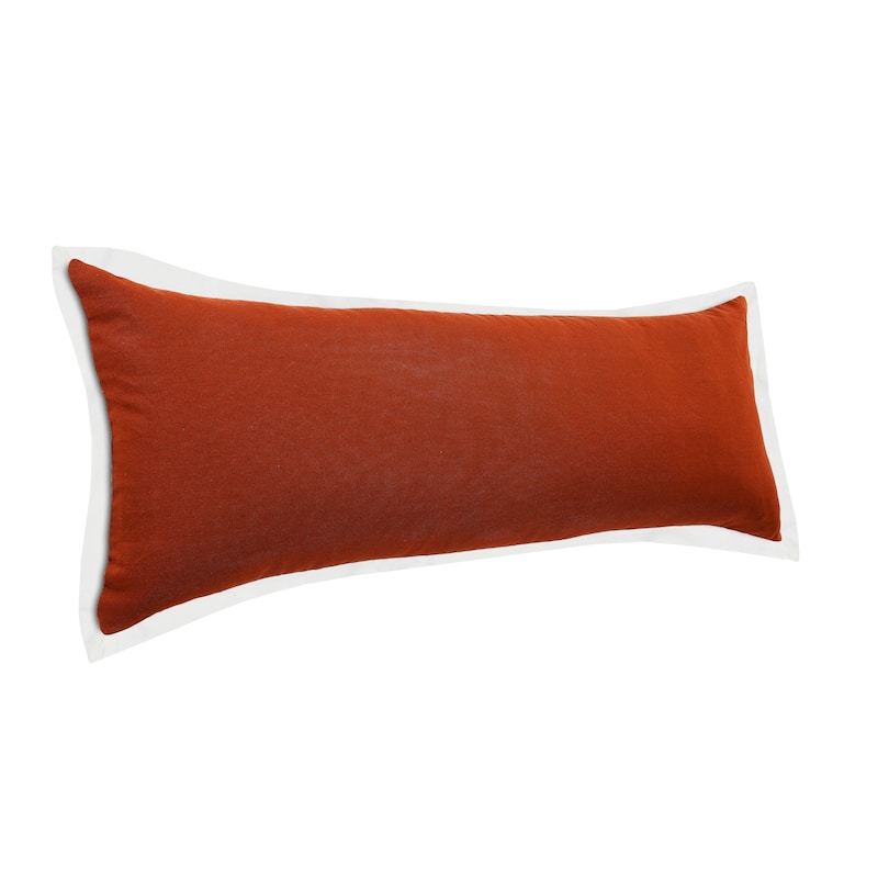 Sevita Bright Bordered Throw Pillow
