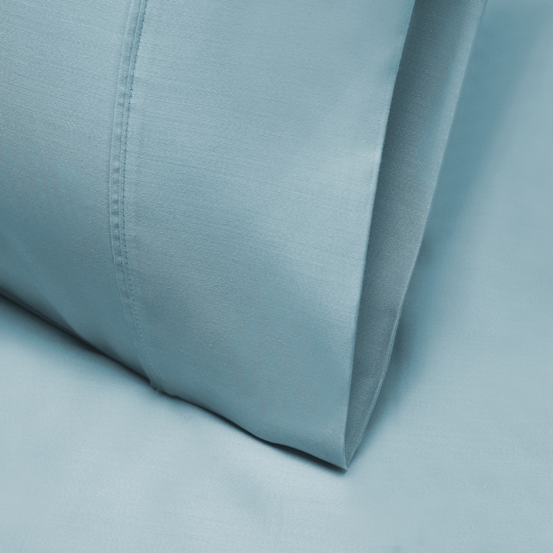 Superior Solid Tencel-Blend 2-Piece Pillowcase Set