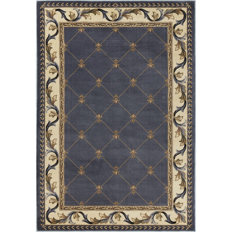 Domani Classics Victorian Bordered Trellis Area Rug