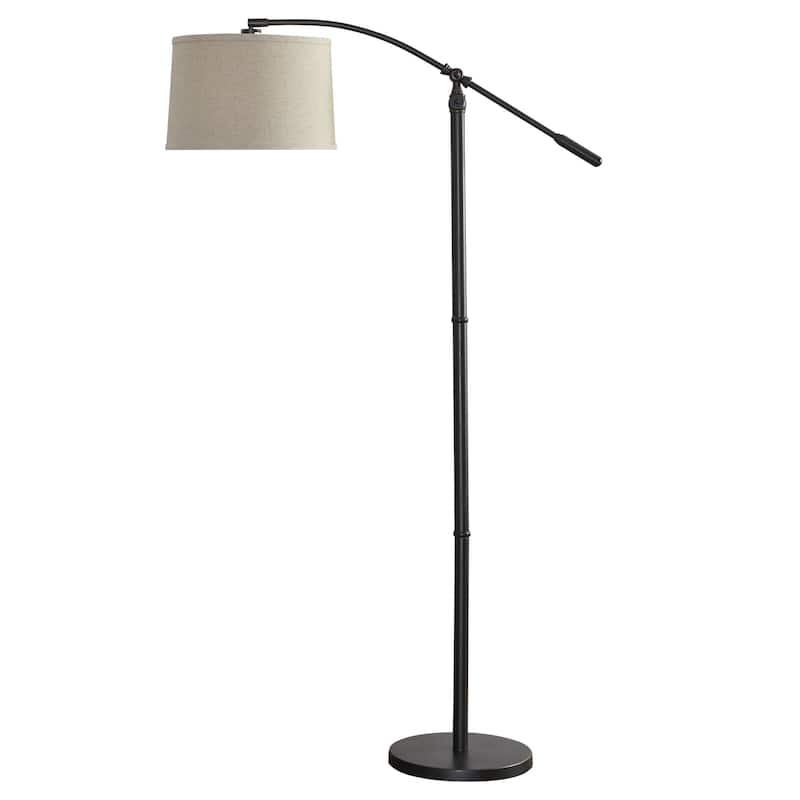 The Gray Barn Oil Rubbed Bronze Adjustable Metal Floor Lamp