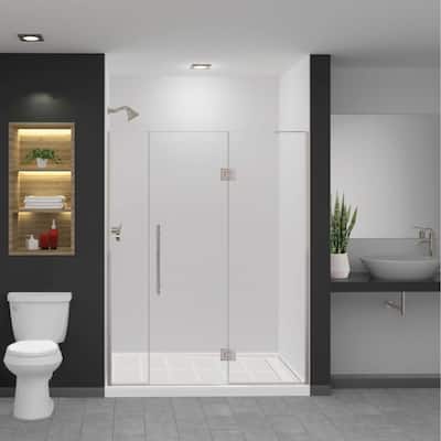 Transolid EHTF62267610C-BK Elizabeth 76" High x 62" Wide Hinged Semi