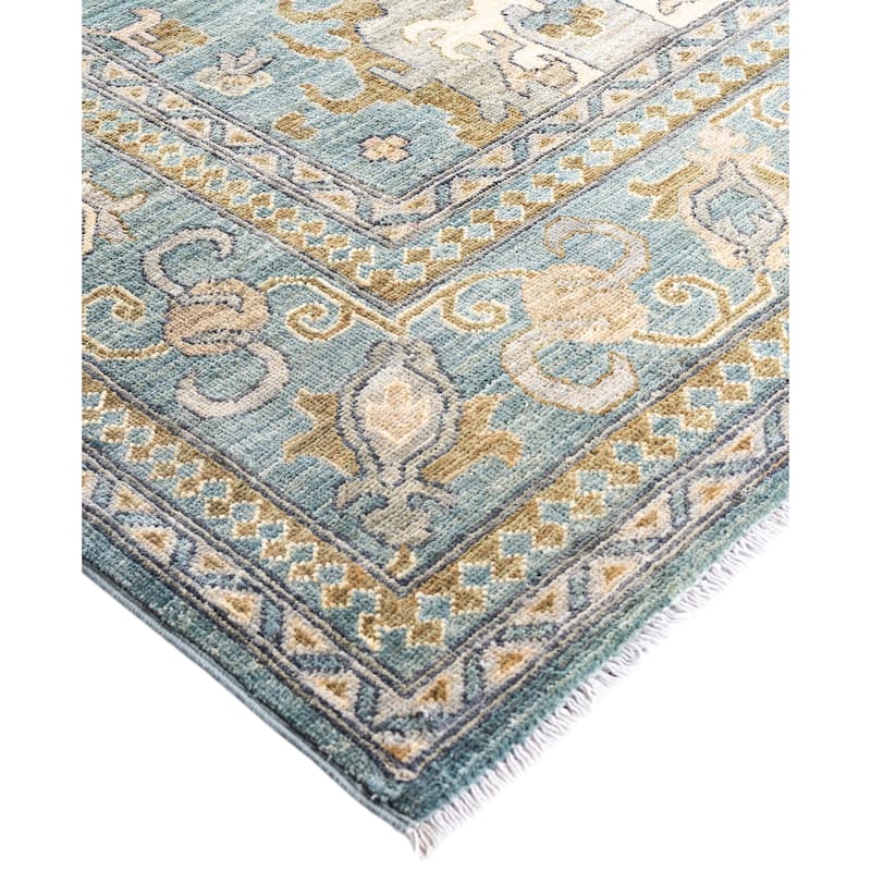 Serapi One-of-a-Kind Hand-Knotted Area Rug - Gray - 9' 2" x 12' 0"