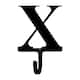 Letter X - Wall Hook Small - Bed Bath & Beyond - 36524783