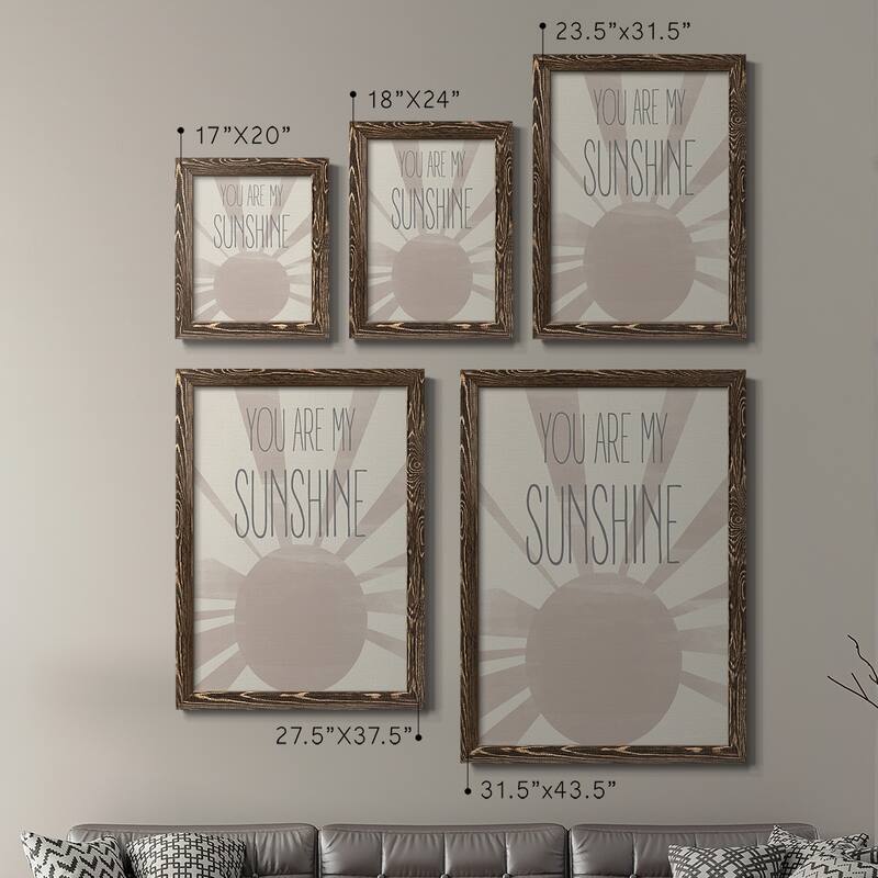 Sunshine-Premium Framed Canvas - Ready to Hang
