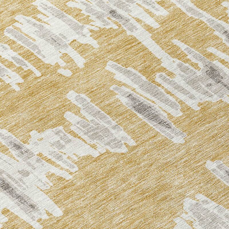 HomeRoots Striped Transitional Rectangle Outdoor Rug