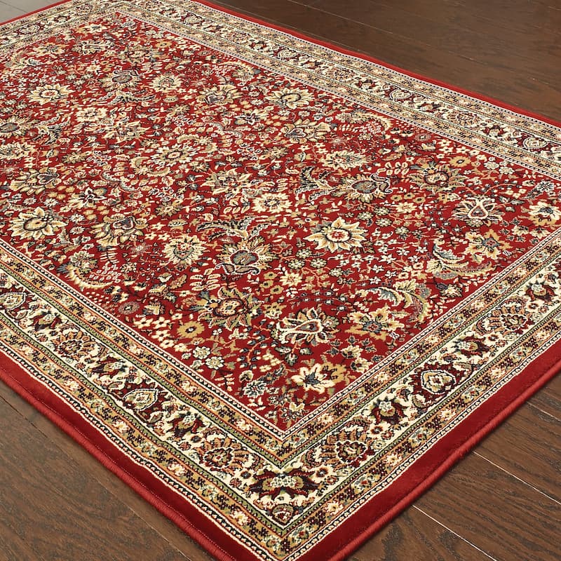 Style Haven Annapolis Traditional Floral Area Rug