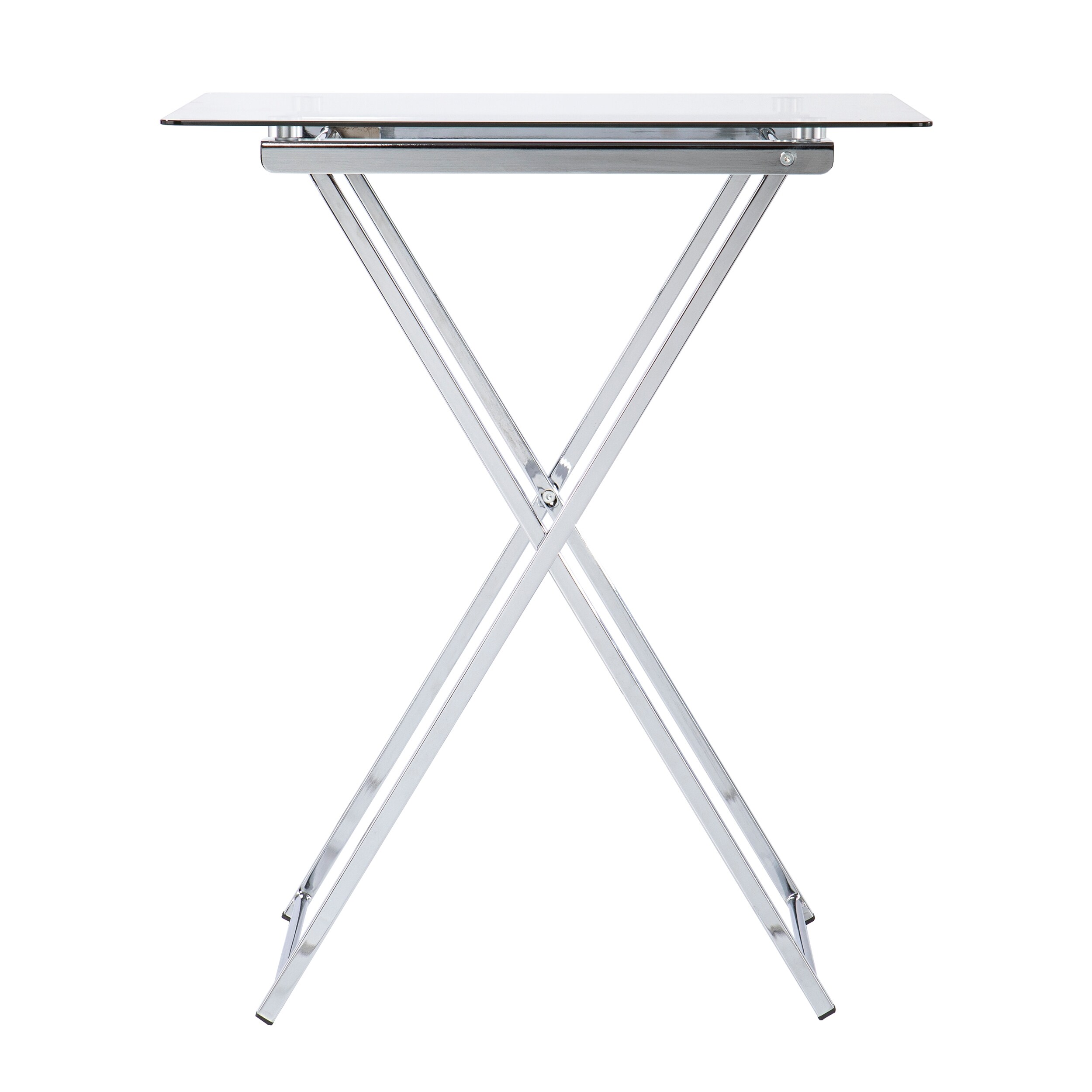 Silver orchid hinding shop folding tray table