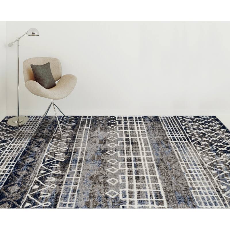 Atoka Moroccan Power-Loomed Area Rug