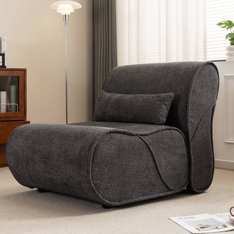 Velvet Recliner - Comfortable Lounge Chair