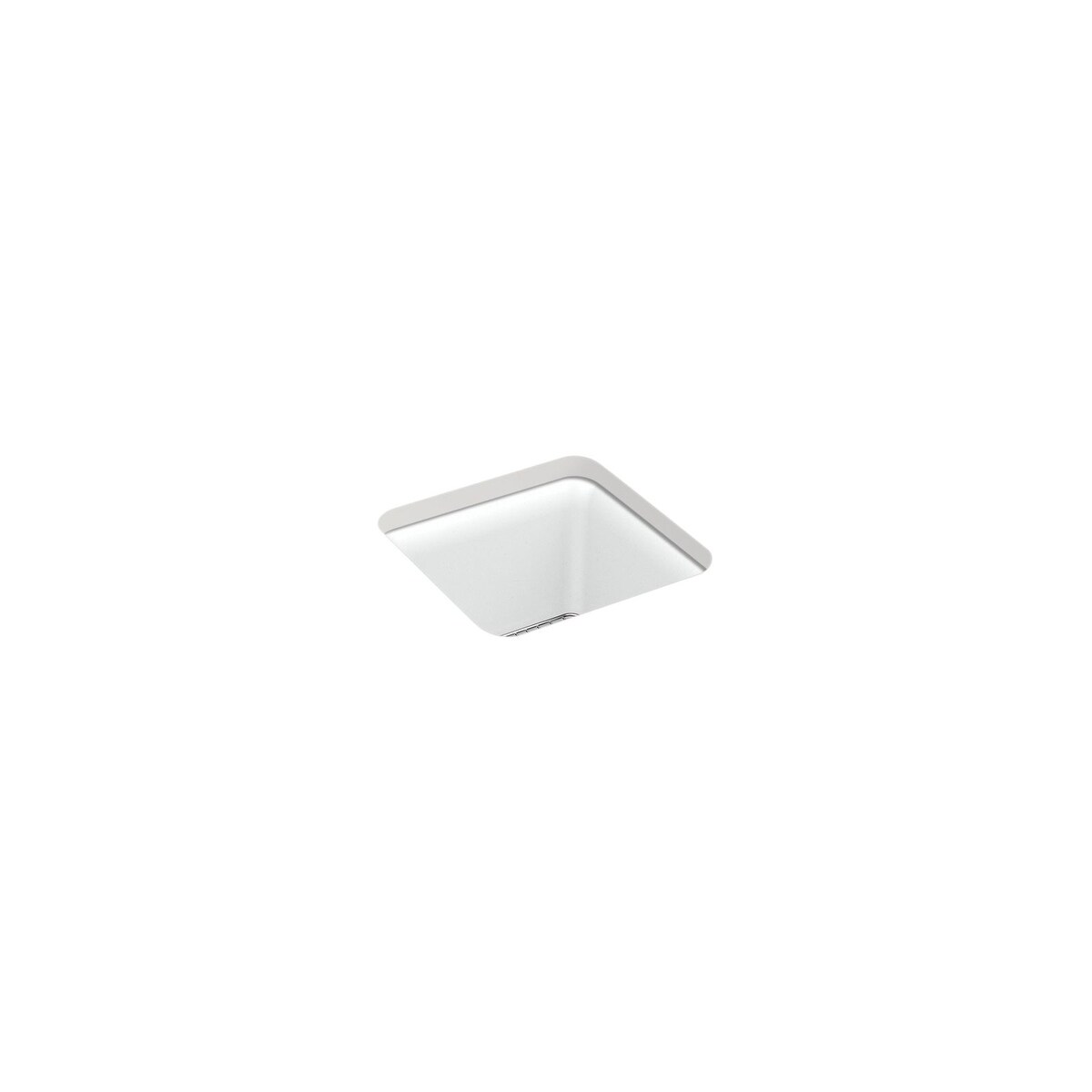 Shop Black Friday Deals On Kohler Cairn 15 1 2 X 15 1 2 X 10 1 8 Neoroc Undermount Bar Sink Matte White K 8223 Cm6 Overstock 31511809