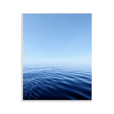 Stupell Cool Blue Ocean Ripples Wall Plaque Art Design By Kali Wilson