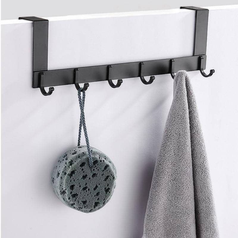 Over The Door Hooks Hanger with Extra Long Arms - Bed Bath & Beyond ...