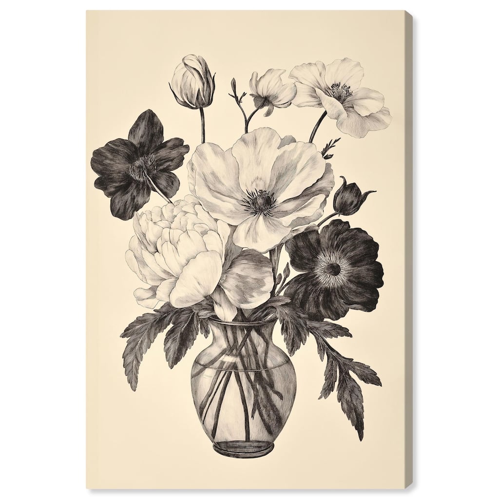 Antique Aria Canvas by Art Remedy, Gallery Wrapped