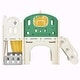 preview thumbnail 4 of 36, Kids Castle Slide Playset: Freestanding Structure with Slide, Tunnel, Ring Toss, Basketball Hoop, and Toy Storage