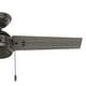 preview thumbnail 55 of 96, Hunter Cassius Outdoor Ceiling Fan, Damp Rated - Industrial, Farmhouse, Contemporary