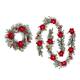 Option Set of 3-Garlands & Wreath