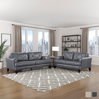 Fremont & Park Howe 2-Piece Leather Living Room Sofa Set