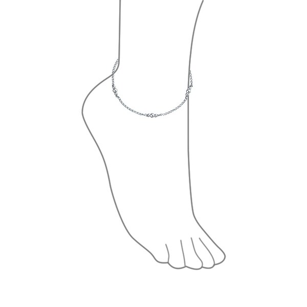 wife ankle bracelet