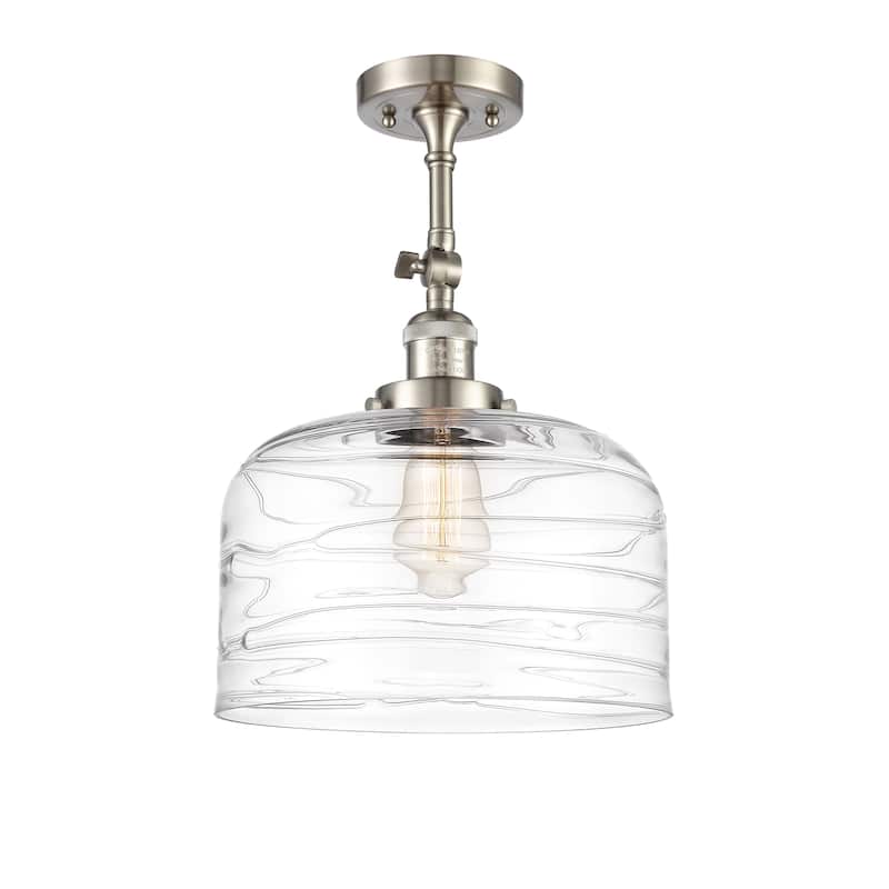 Innovations Lighting Franklin Restoration Bell 1 Light 12" Semi-Flush Mount