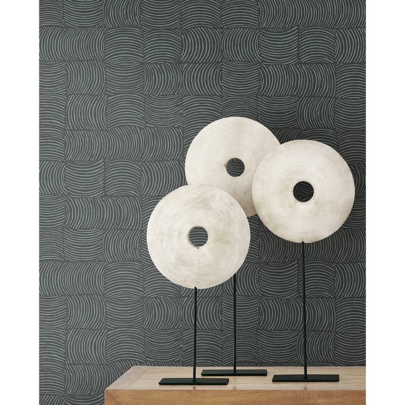 Seabrook Designs Waladli Non-Woven Unpasted Wallpaper