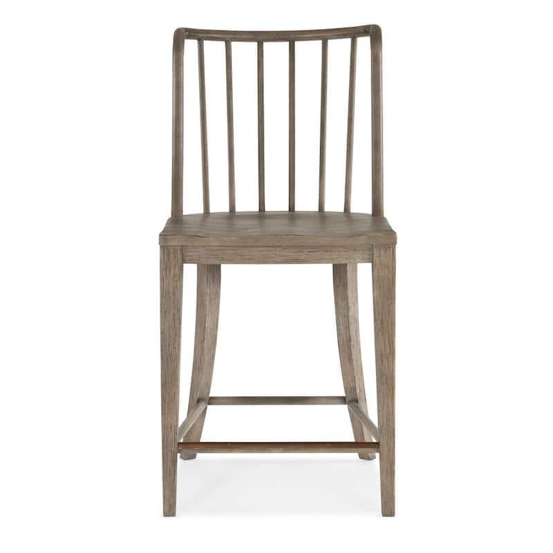 Hooker Furniture 6350-75350 series 20" Wide Framed Modern Stool